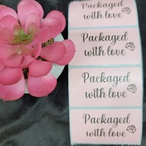 Packaged with Love Packaging Labels Stickers